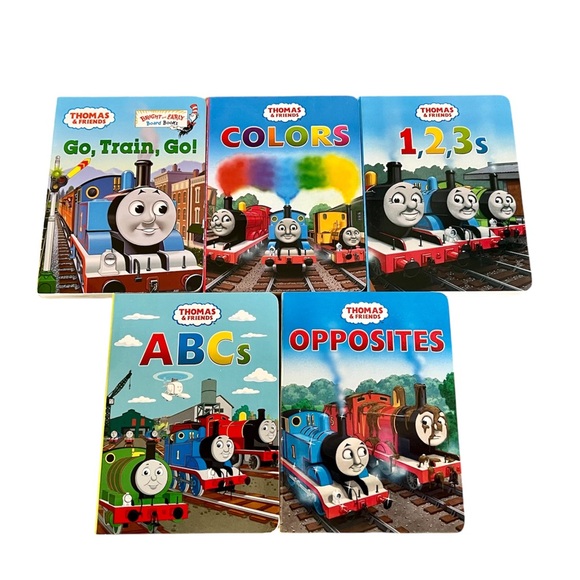 NEW - Thomas & Friends Kids Board Book Set - 5 Books - Picture 1 of 3